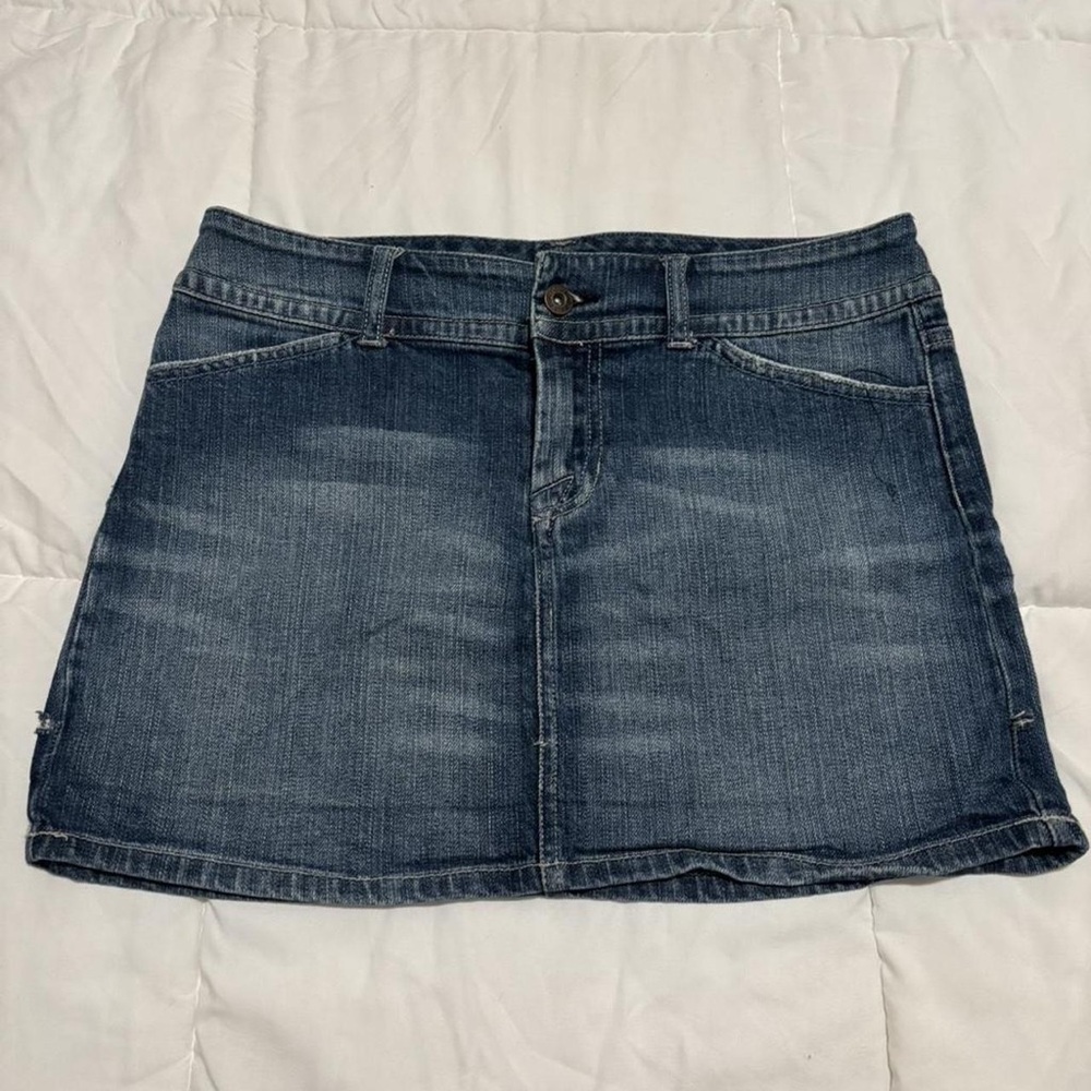Rouje Classic Blue Mini Skirt